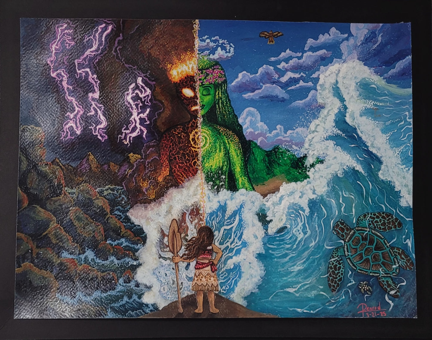 The ocean Chose Me! Prints
